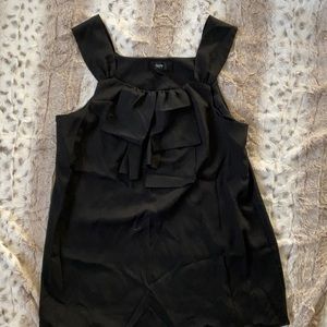 Black Mossimo black ruffle tank